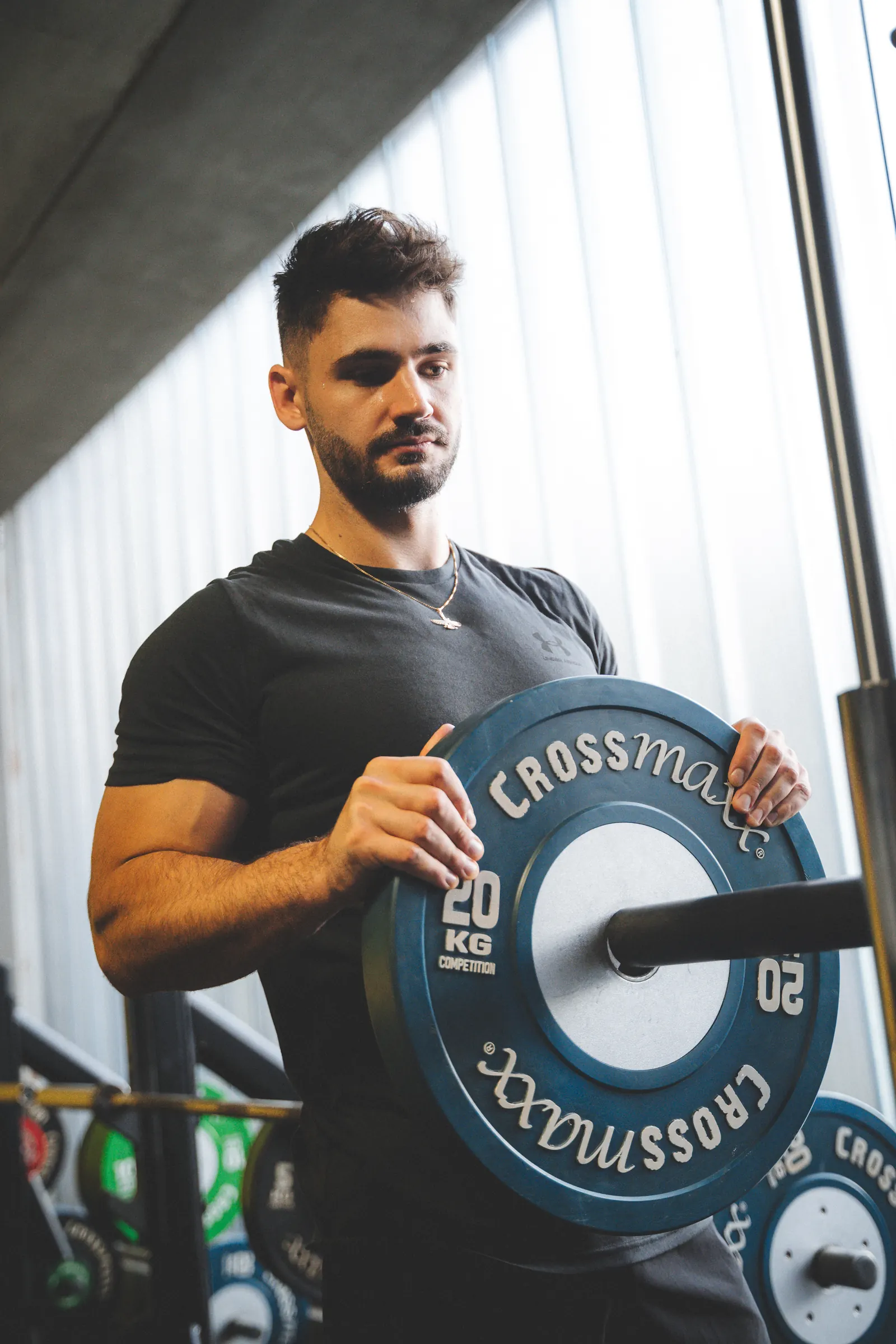 Thibault Meny en salle de sport à Strasbourg